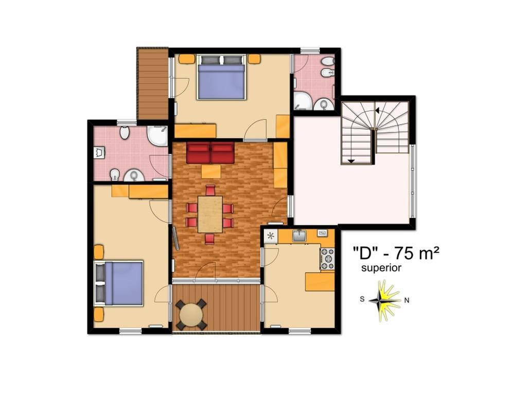 Apartamento Ciasa Col Cuch La Villa  Exterior foto