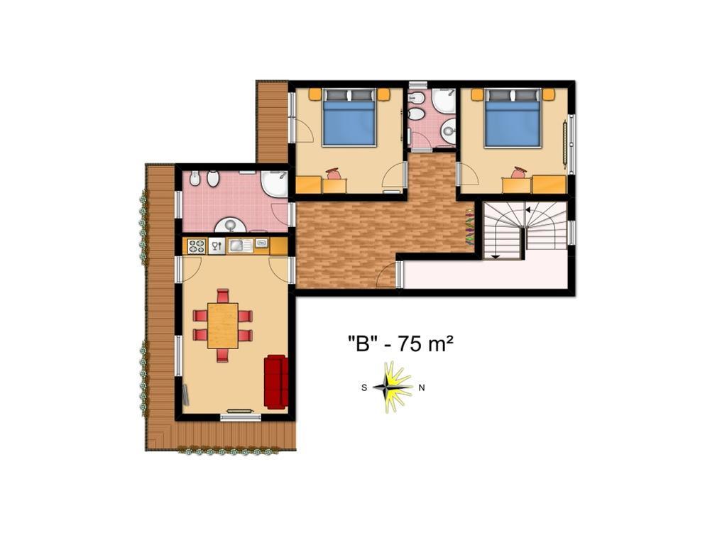 Apartamento Ciasa Col Cuch La Villa  Exterior foto