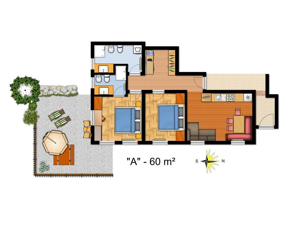 Apartamento Ciasa Col Cuch La Villa  Exterior foto